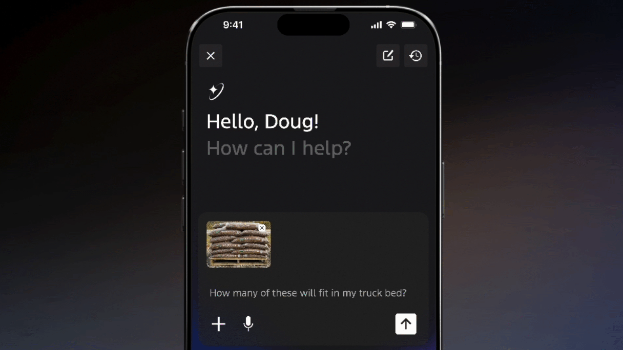 Ford's AI copilot on smartphone.