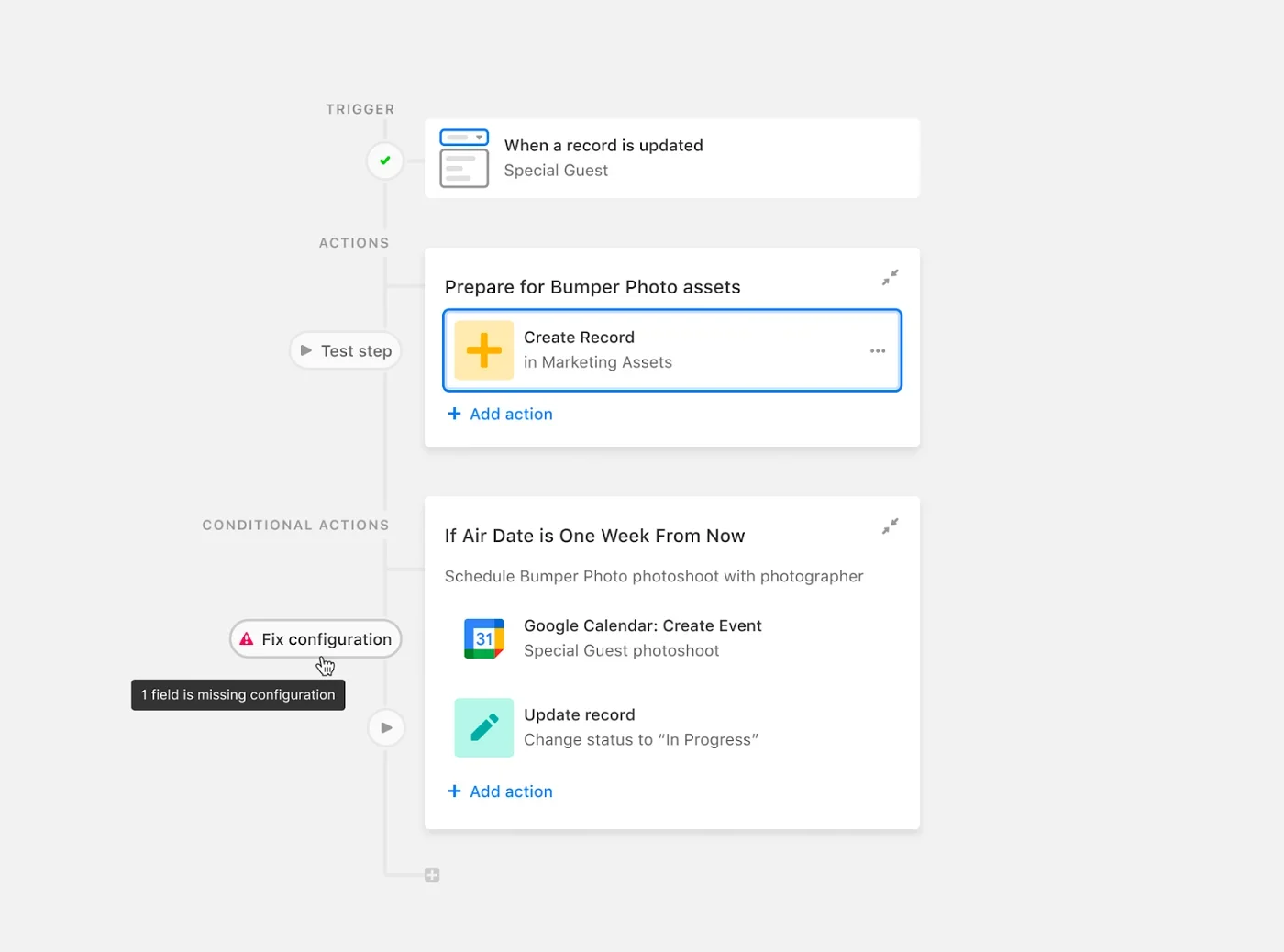 Airtable automation
