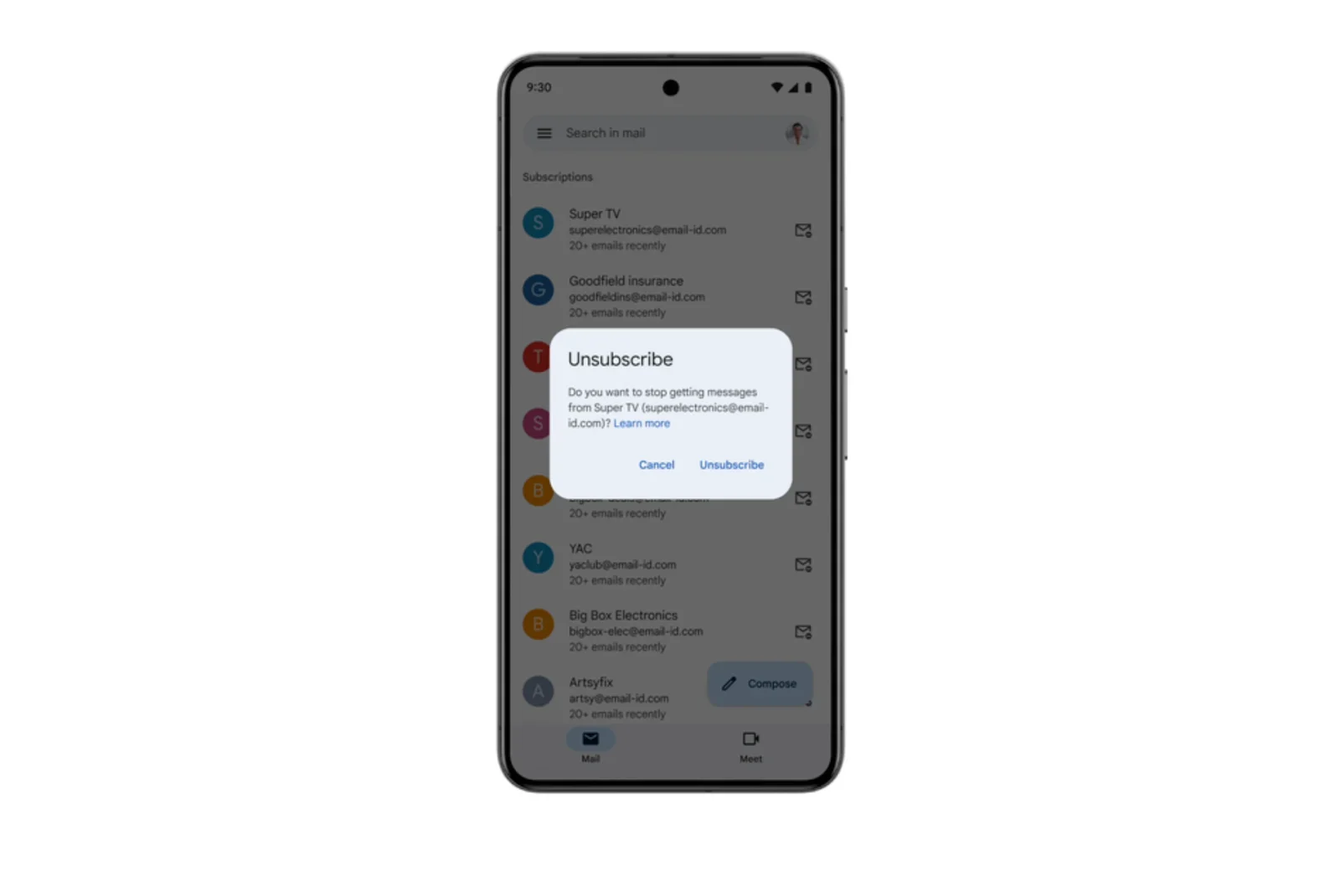 Gmail makes it easy to unsubscribe from unwanted emails directly from your inbox, helping you reduce clutter and stay focused on messages that matter.