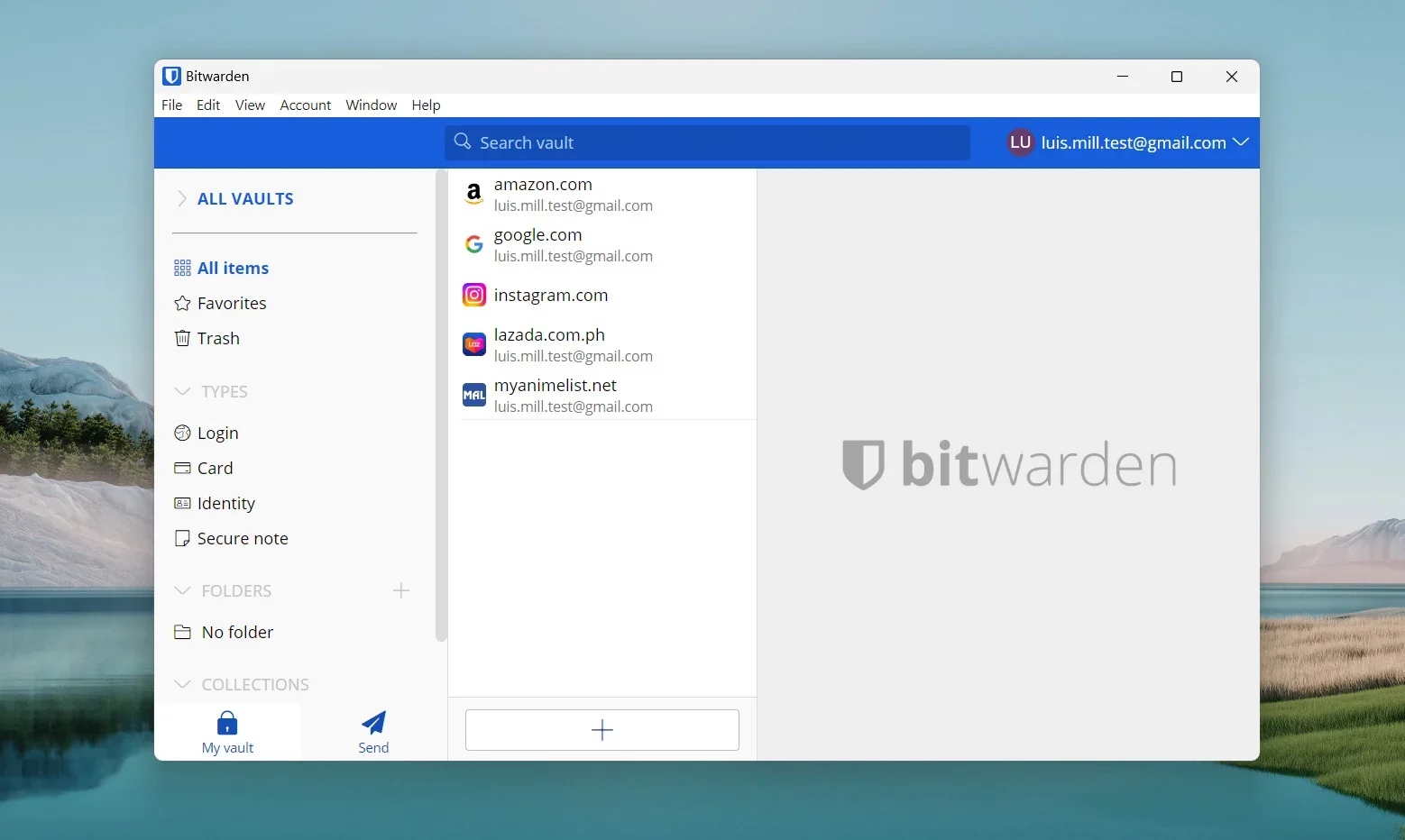 Bitwarden’s desktop app counterpart.