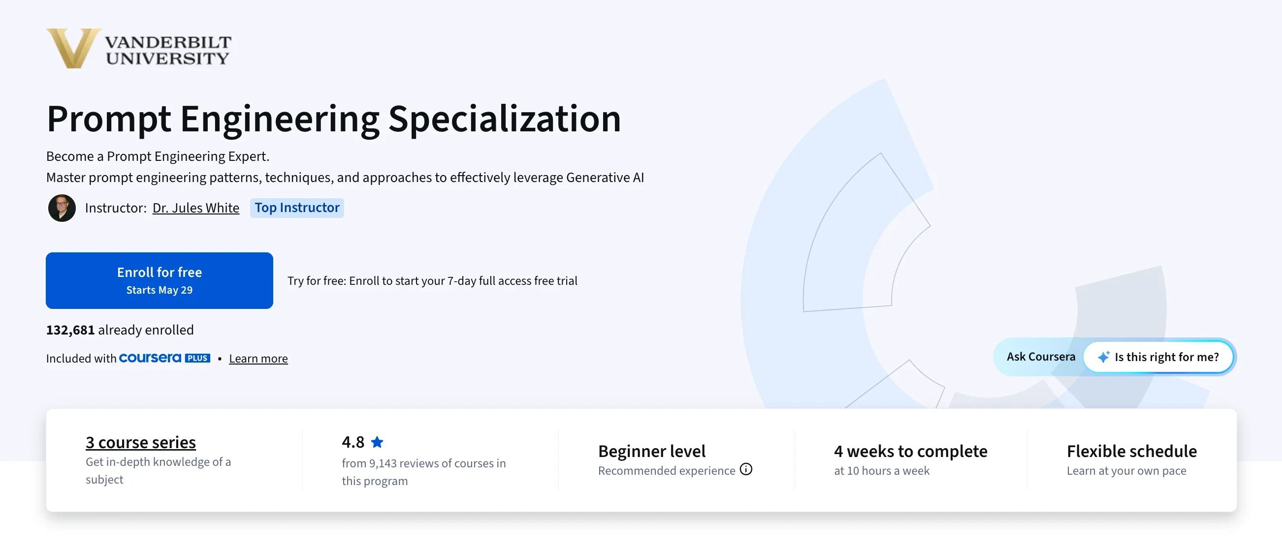 Prompt Engineering Specialization screenshot